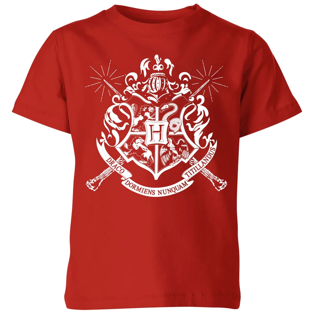 Harry Potter Hogwarts House Crest Kids' T-Shirt - Red - 3-4 ans Image 1