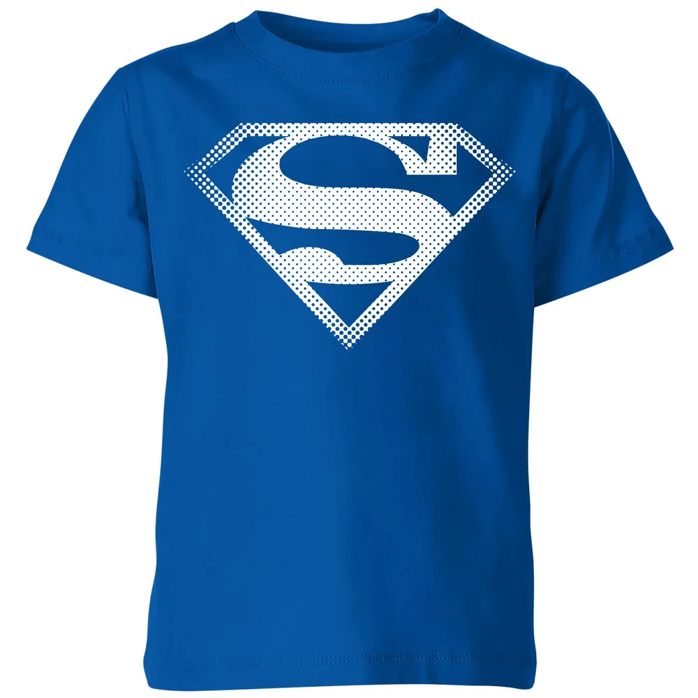 Superman Spot Logo Kids' T-Shirt - Blue - 3-4 ans Image 1