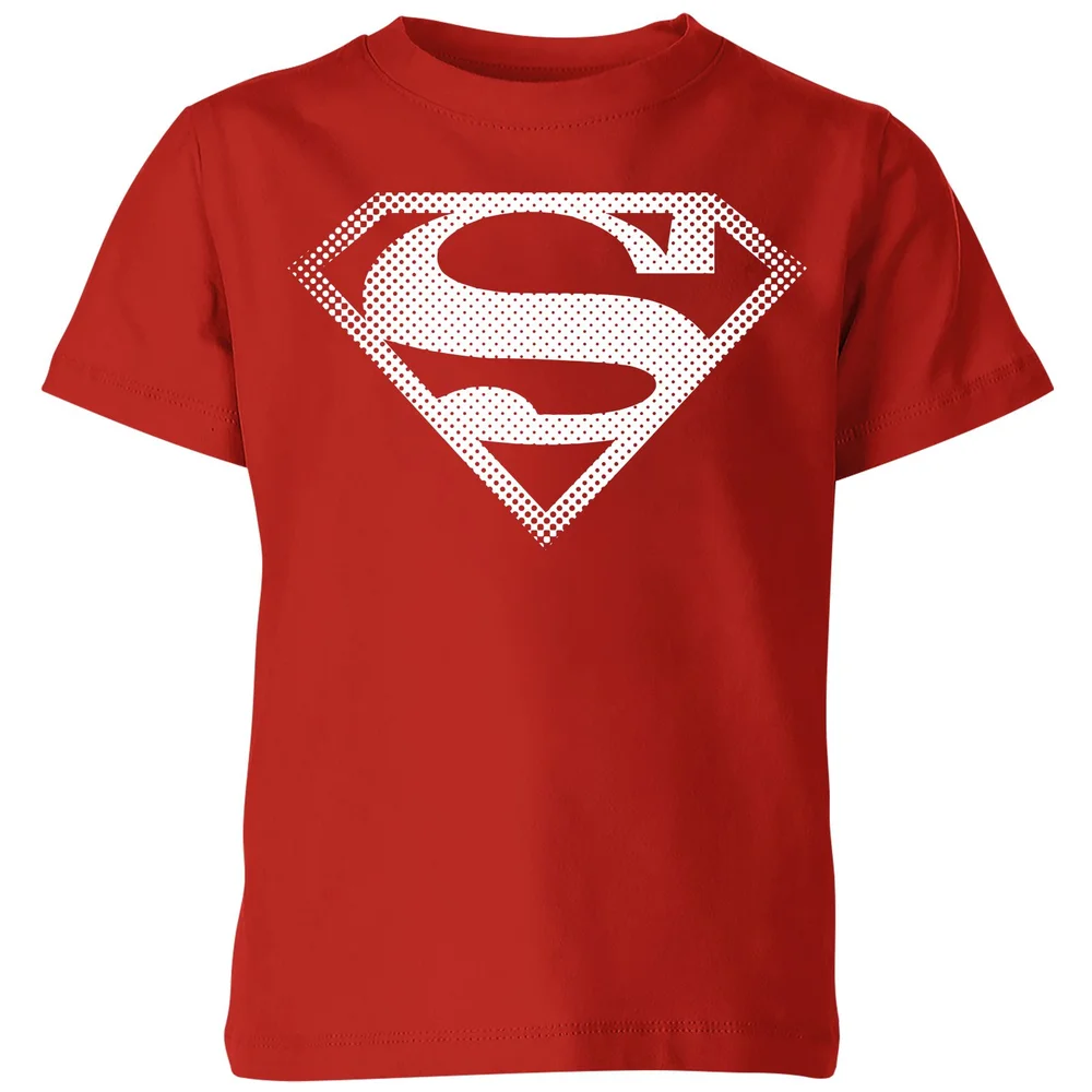 Superman Spot Logo Kids' T-Shirt - Red - 3-4 ans Image 1