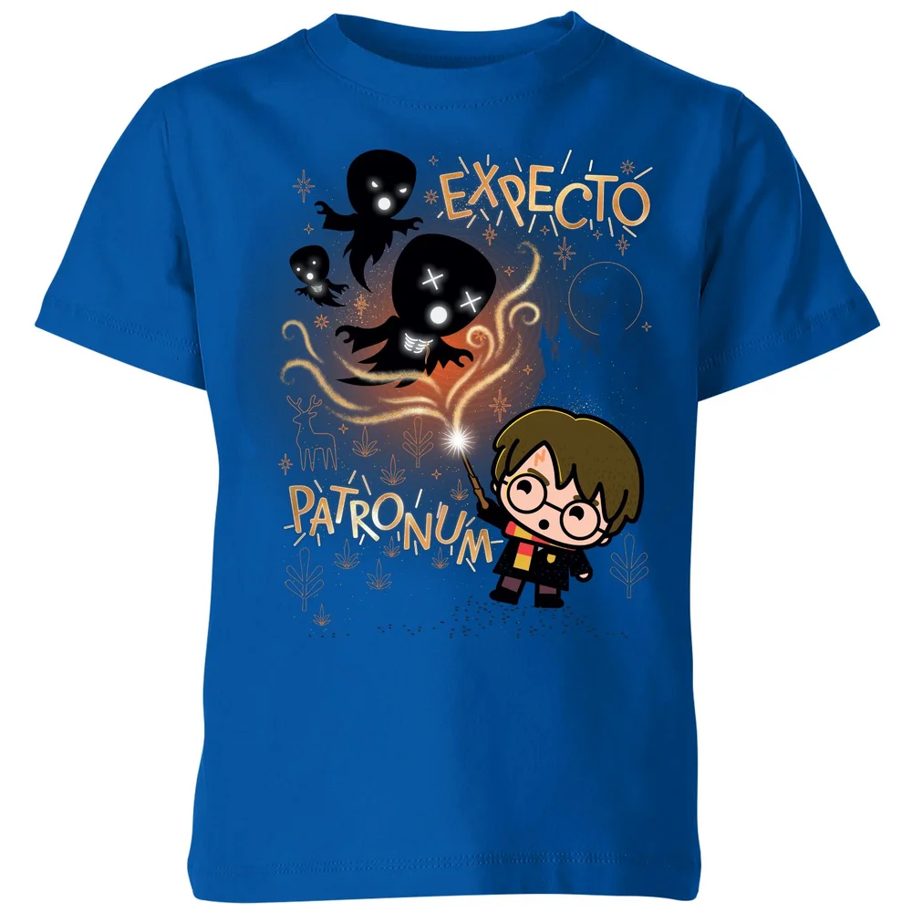 Harry Potter Kids Expecto Patronum Kids' T-Shirt - Blue - 3-4 ans Image 1
