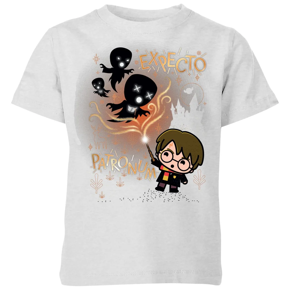 Harry Potter Kids Expecto Patronum Kids' T-Shirt - Grey - 3-4 ans Image 1