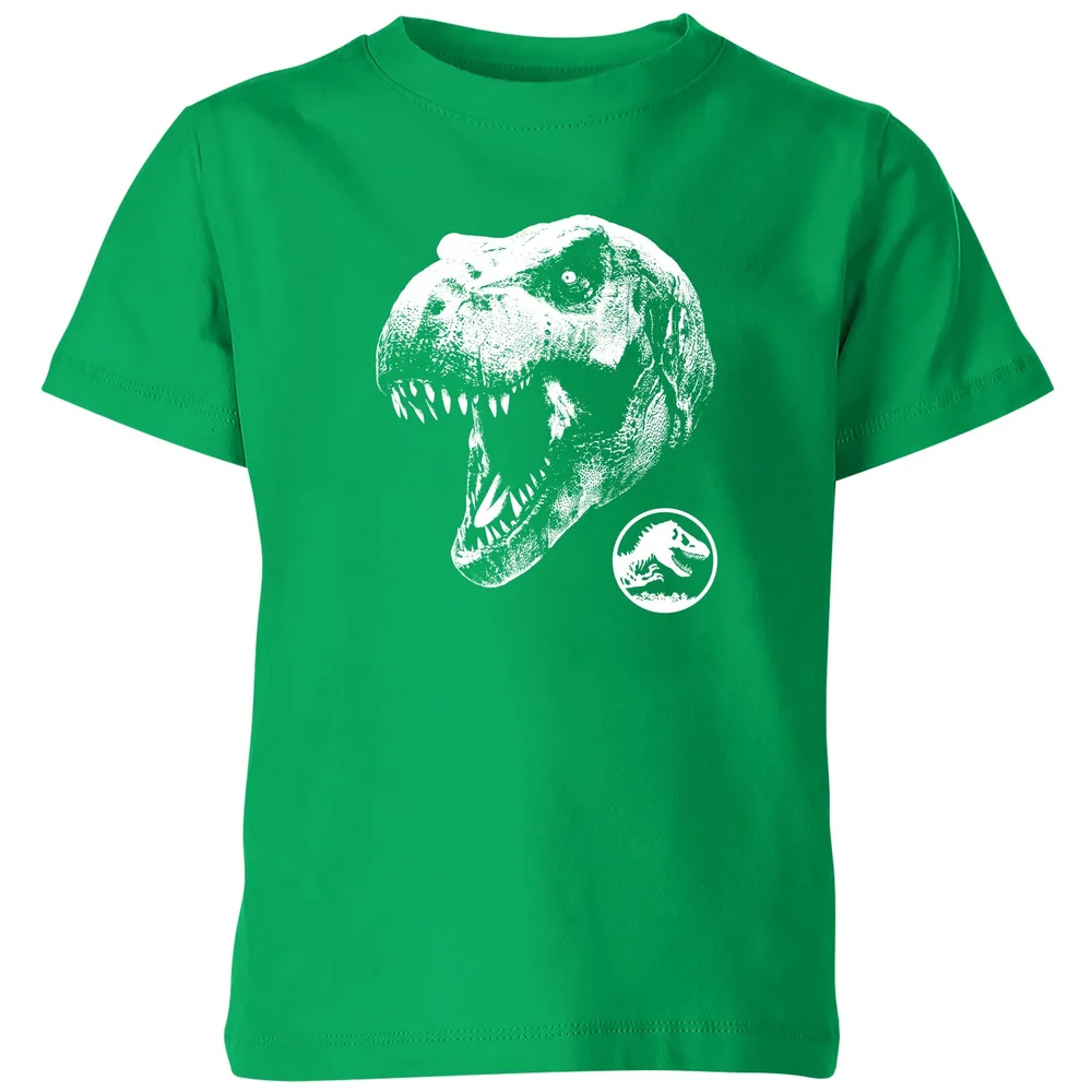 Jurassic Park T Rex Kids' T-Shirt - Green - 3-4 ans Image 1