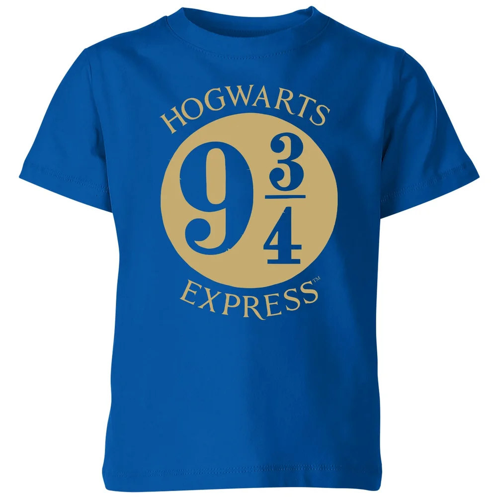 Harry Potter Platform Kids' T-Shirt - Blue - 3-4 ans Image 1