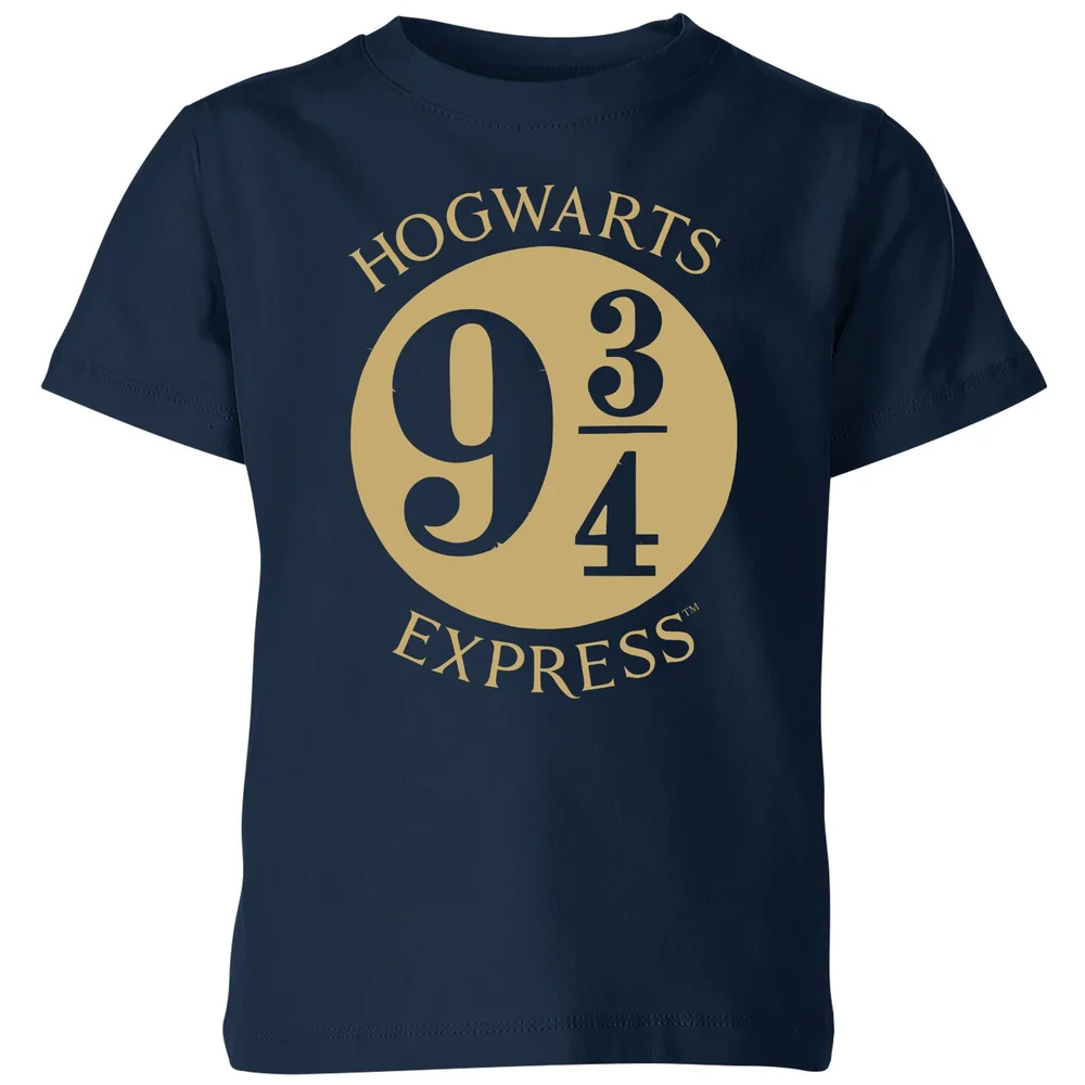 Harry Potter Platform Kids' T-Shirt - Navy - 3-4 ans Image 1