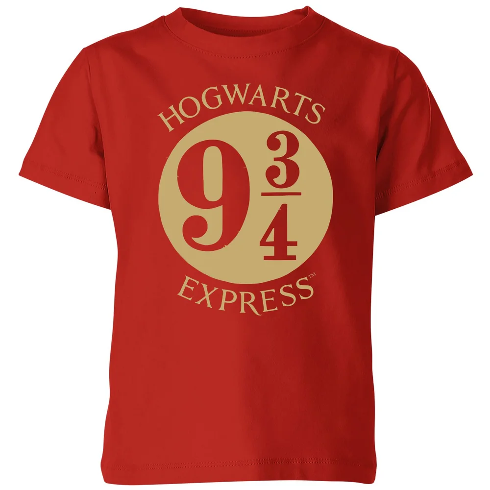 Harry Potter Platform Kids' T-Shirt - Red - 3-4 ans Image 1