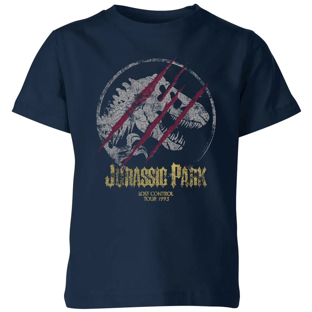 Jurassic Park Lost Control Kids' T-Shirt - Navy - 3-4 ans Image 1