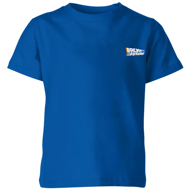 Back To The Future Kids' T-Shirt - Blue