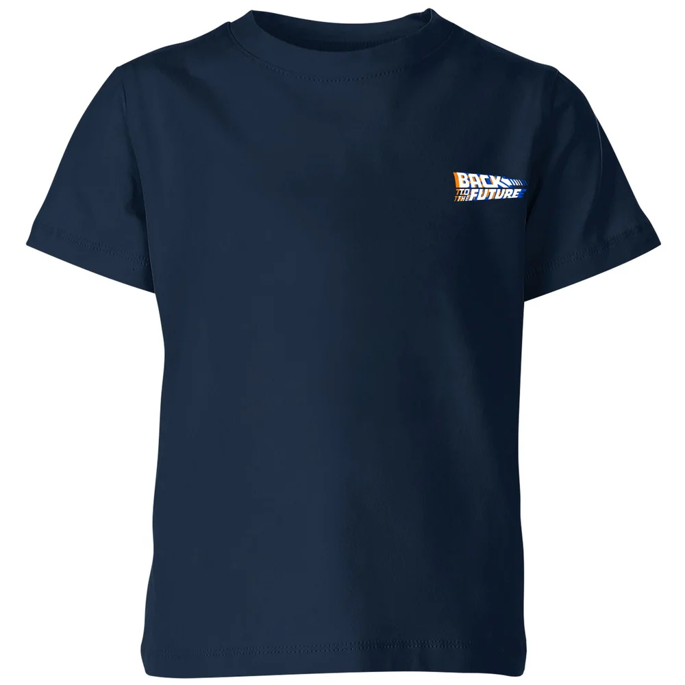 Back To The Future Kids' T-Shirt - Navy - 3-4 ans Image 1