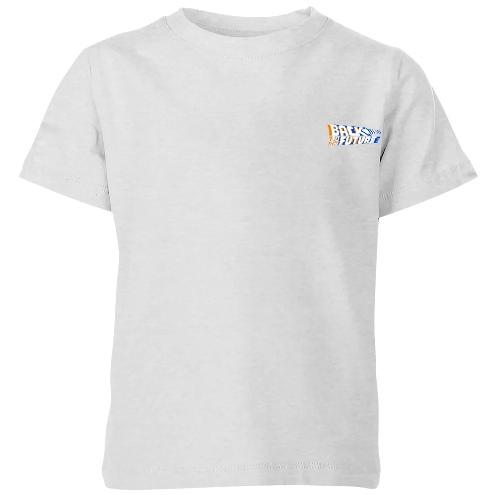 Back To The Future Kids' T-Shirt - Grey - 3-4 ans Image 1