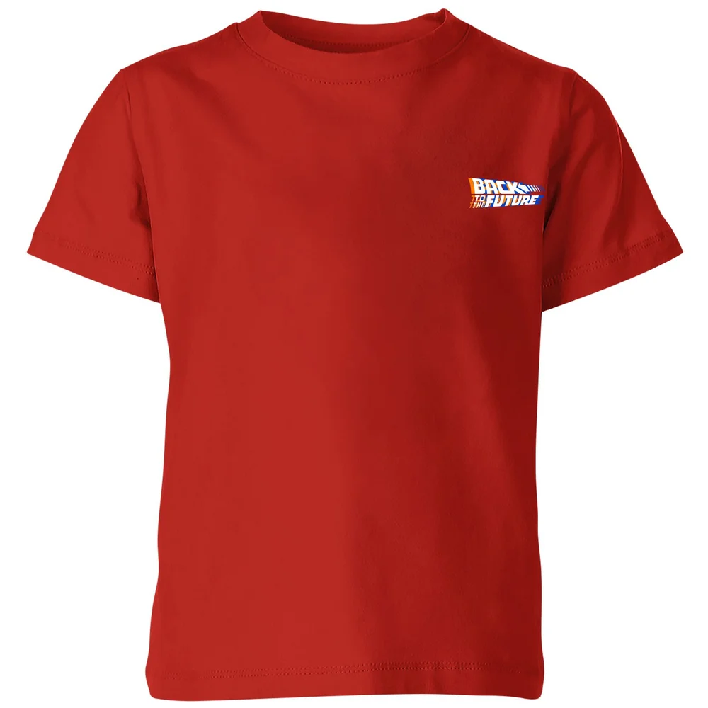 Back To The Future Kids' T-Shirt - Red - 3-4 ans Image 1