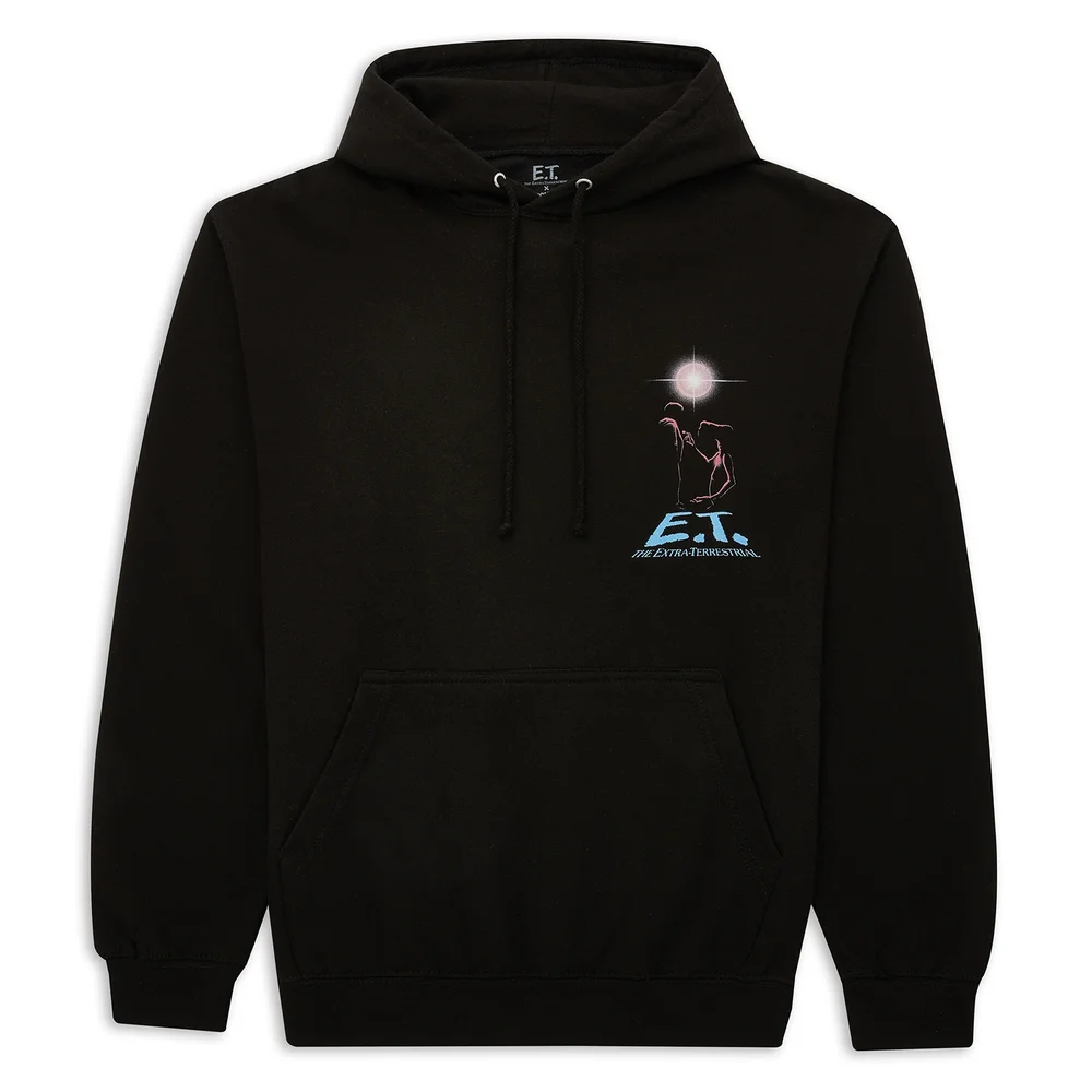 E.T. The Extra-Terrestrial X Ghoulish Silhouette Hoodie - Black - S Image 1