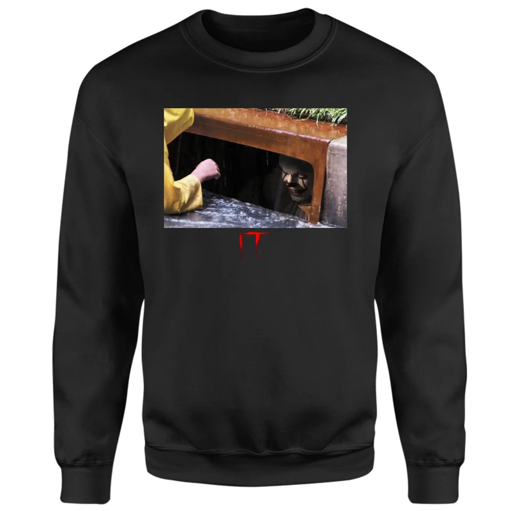 IT Chapter 1 (2017) Pennywise Sweatshirt - Black - S Image 1