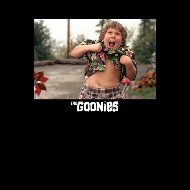 The Goonies Chunk Men's T-Shirt - Black