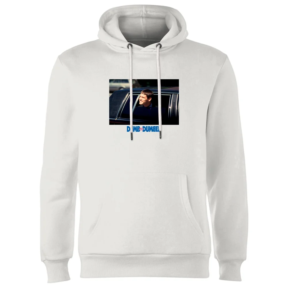 Dumb and Dumber Lloyd Christmas Hoodie - White - S Image 1