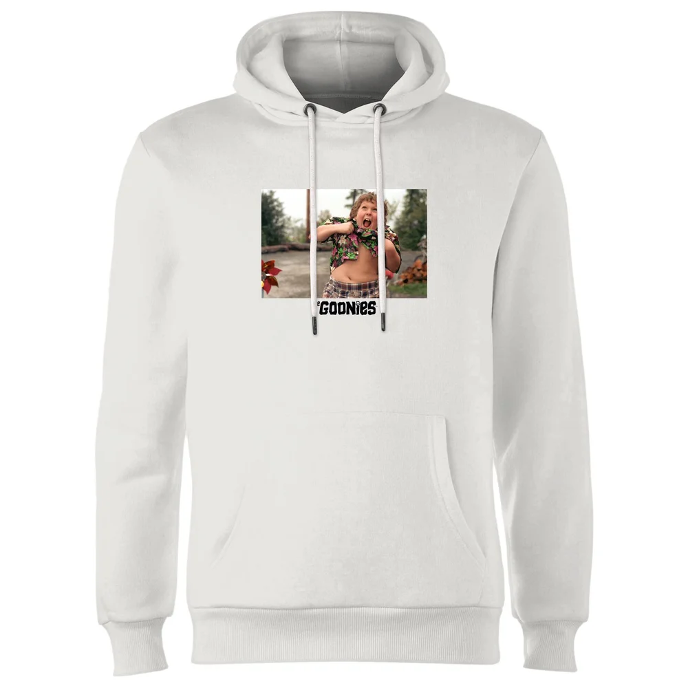 The Goonies Chunk Hoodie - White - S Image 1