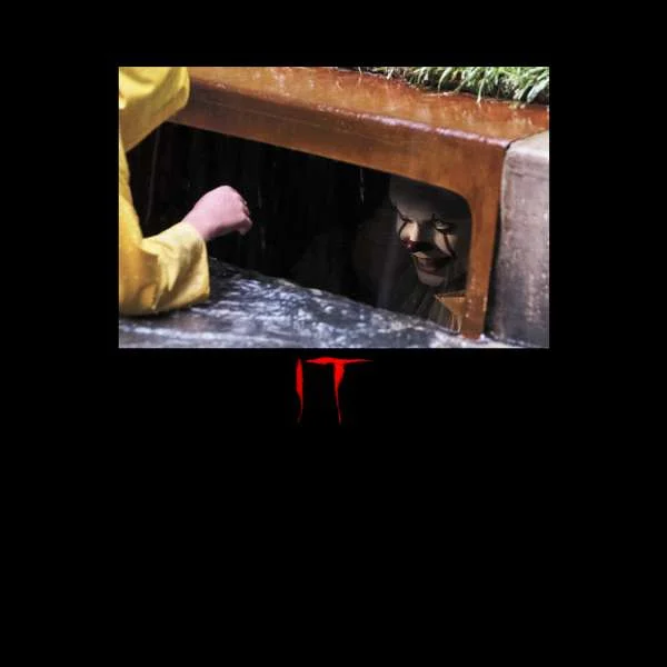 IT Chapter 1 (2017) Pennywise Hoodie - Black