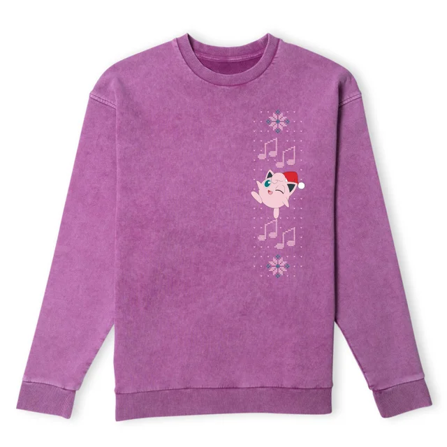 Pokemon Jigglypuff Wave Pull de Noël - Violet Délavé