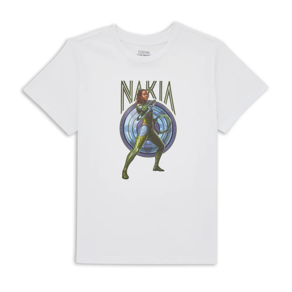 Wakanda Forever Nakia Kids' T-Shirt - White - 3-4 ans Image 1