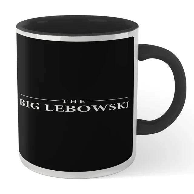 Big Lebowski Jesus Scene Mug - Black