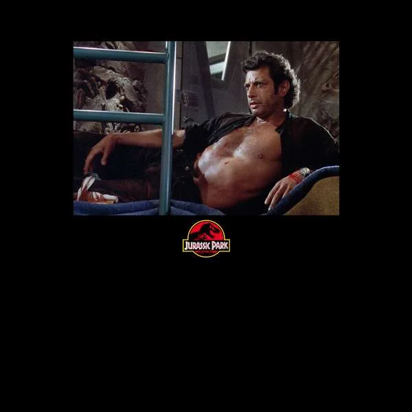 Jurassic Park Jeff Goldblum Hoodie - Black