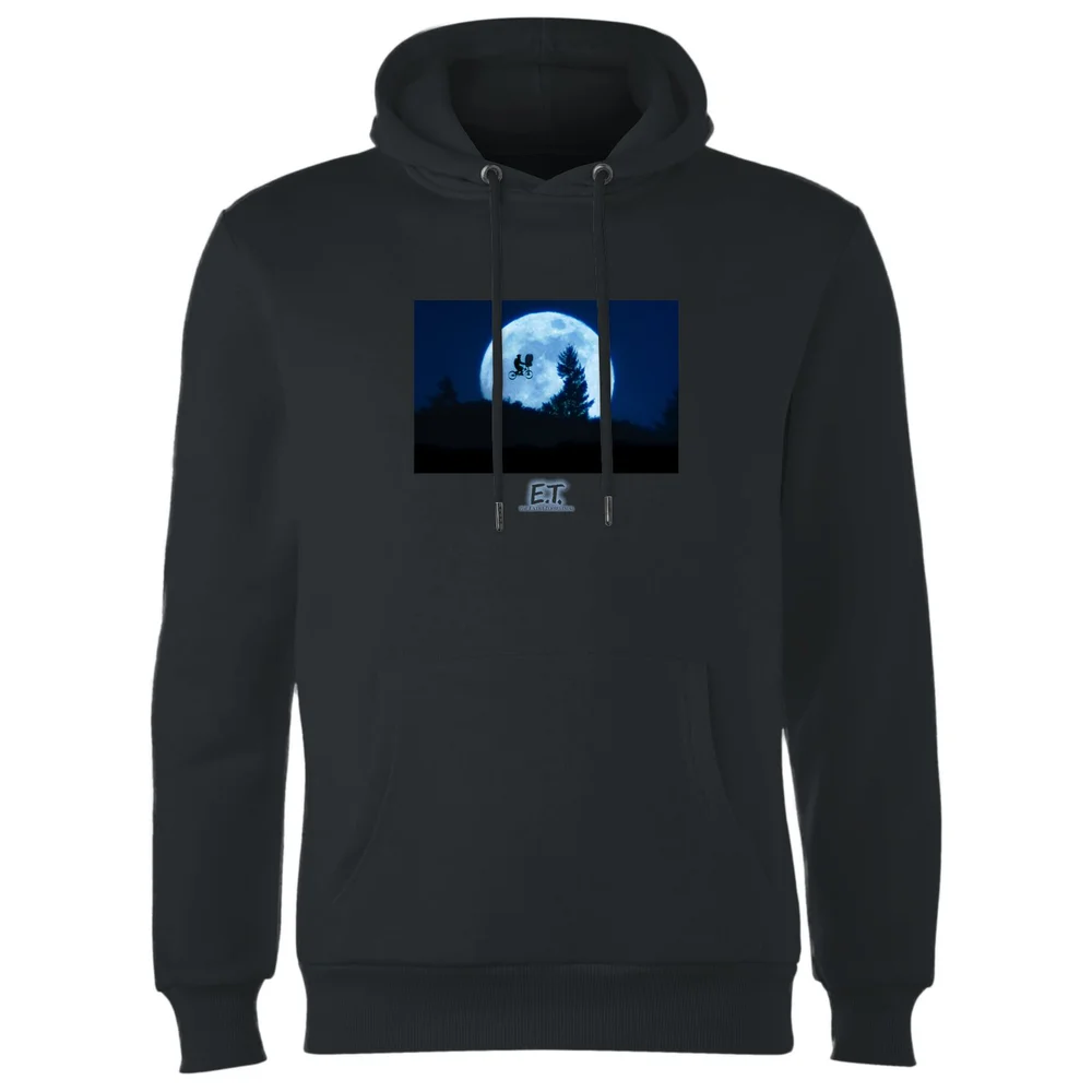 E.T. the Extra-Terrestrial Moon Cycle Hoodie - Black - S Image 1