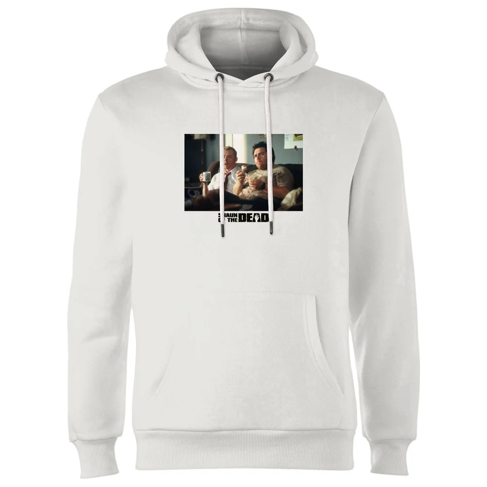 Shaun of the Dead Crisis Worsens Hoodie - White - S Image 1