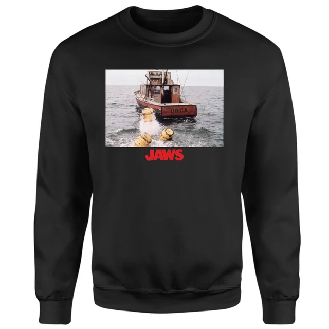 Jaws Barrels Scene Sweatshirt - Black