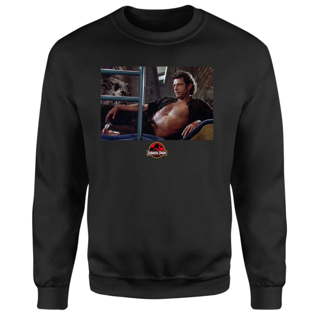 Jurassic Park Jeff Goldblum Sweatshirt - Black - S Image 1