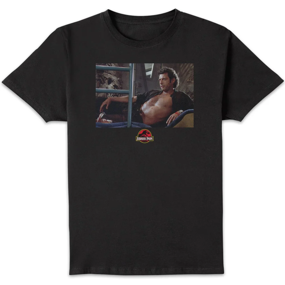 Jurassic Park Jeff Goldblum Unisex T-Shirt - Black - S Image 1