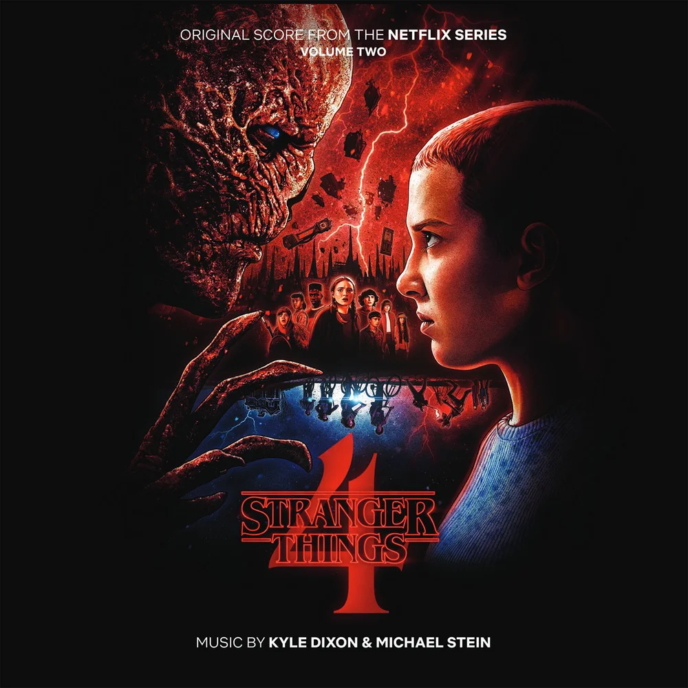 Stranger Things 4: Volume 2 (Original Score From The Netflix Series) Clear And Red Image 1