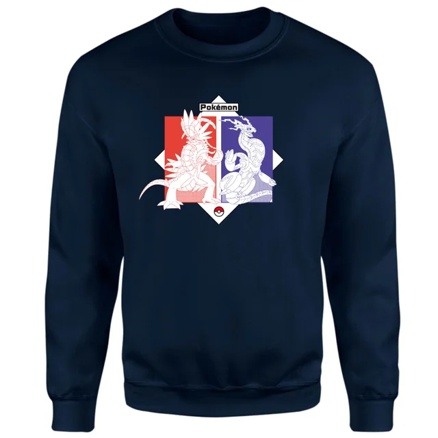 Pokemon Legendary Sweatshirt - Bleu Marine