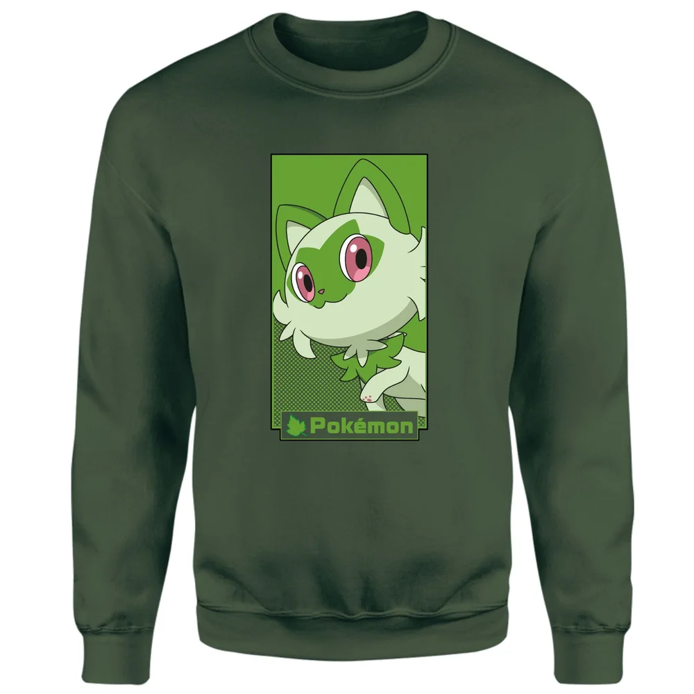 Pokemon Spirigatto Sweatshirt - Vert - S Image 1