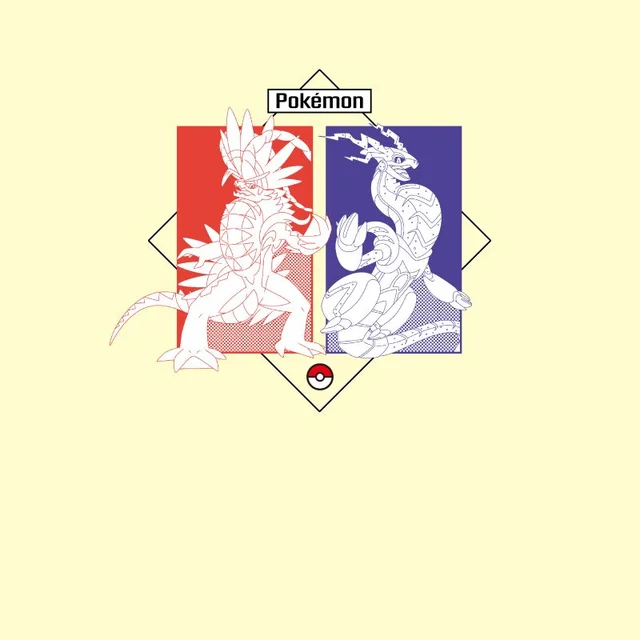 Pokemon Legendary Unisex T-Shirt - Crème