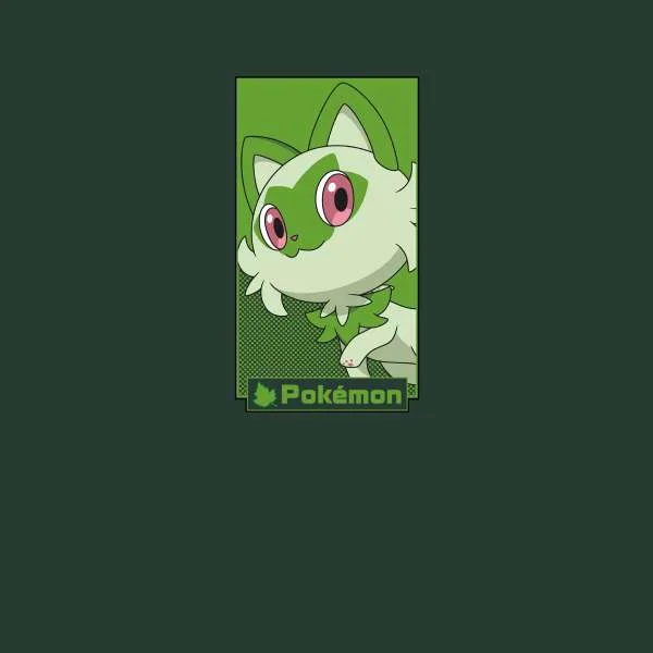 Pokemon Spirigatto Unisex T-Shirt - Vert