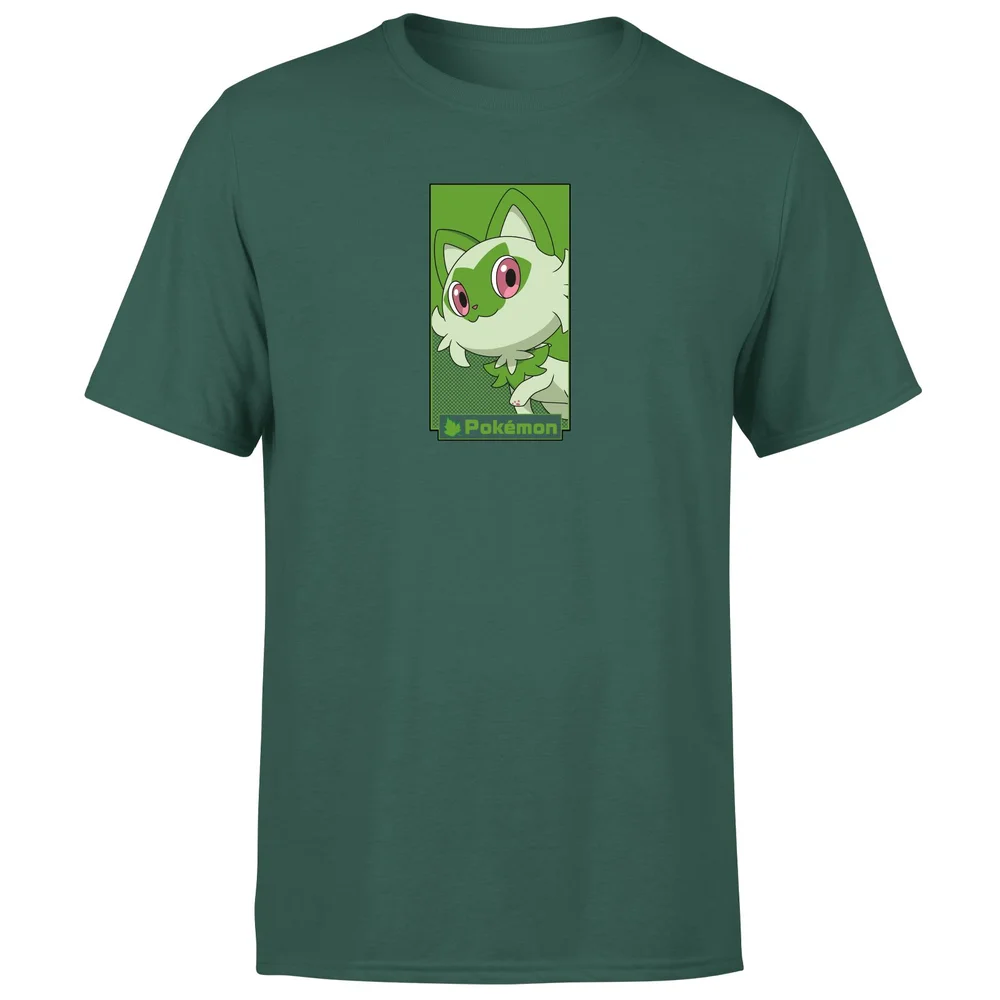 Pokemon Spirigatto Unisex T-Shirt - Vert - S Image 1