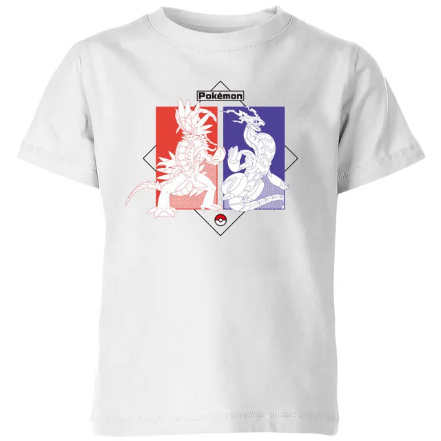 Pokemon Legendary T-shirt pour Enfants - Blanc