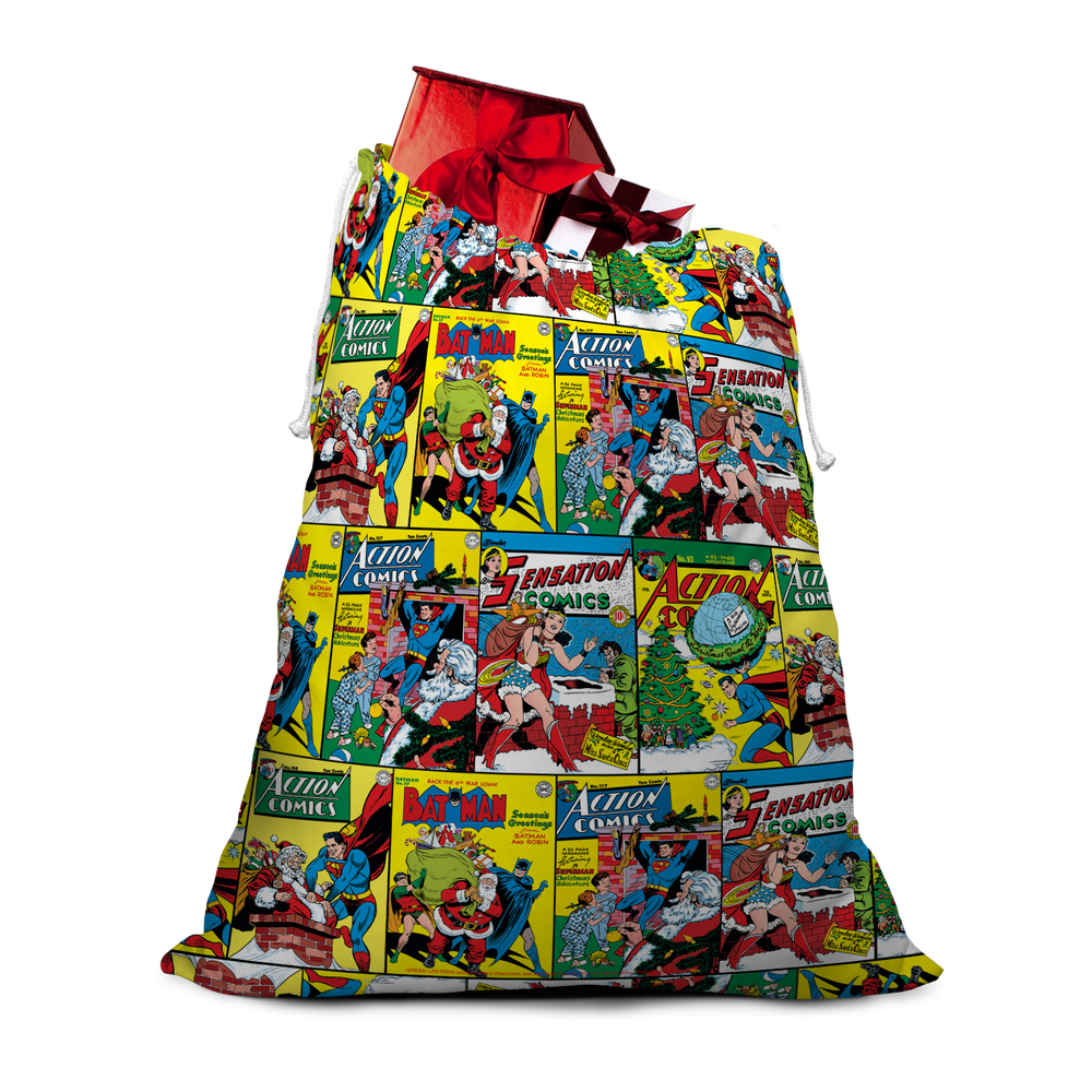 Justice League Christmas Santa Sack Image 1