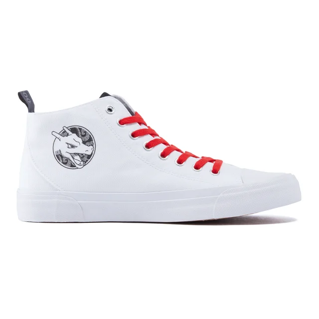 Chaussures Akedo Dracaufeu Flamme - Blanc