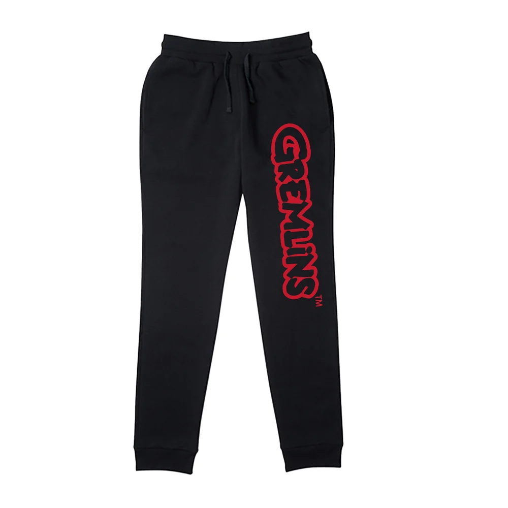 Gremlins Logo Joggers - Black - S - Noir Image 1
