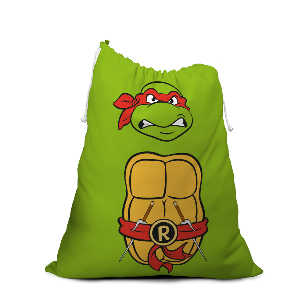 Teenage Mutant Ninja Turtles Raphael Christmas Santa Sack Image 1