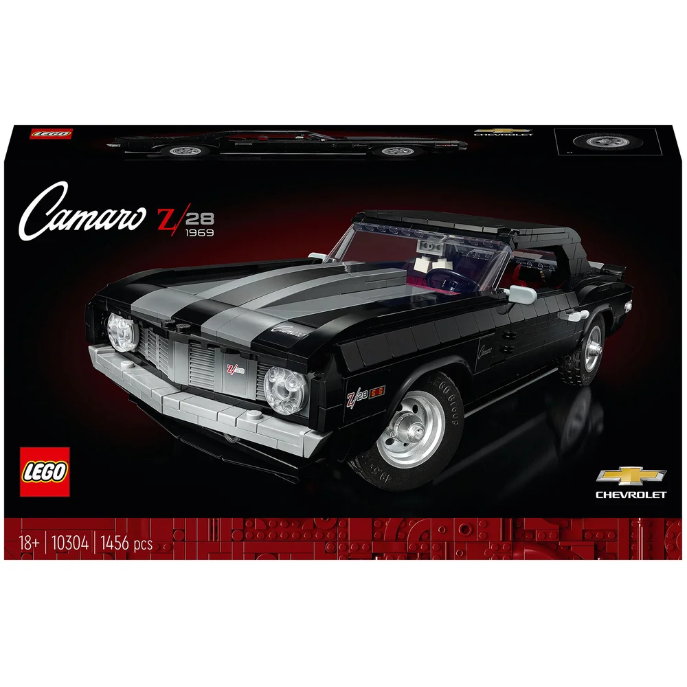 LEGO Icons Chevrolet Camaro Z28, Maquette à Construire de Voiture, Muscle Car, Adultes (10304) Image 1