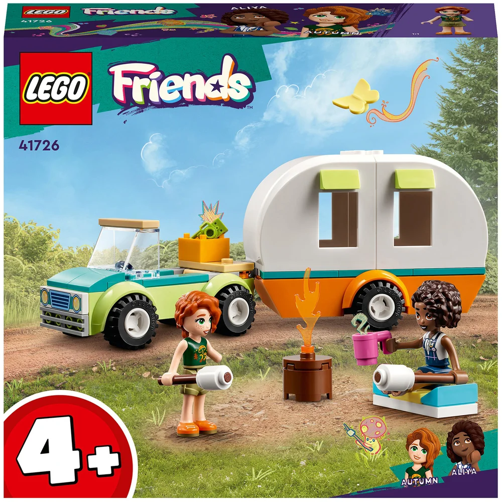 LEGO Friends: Les Vacances en Caravane, Jouet Camping-Car avec Voiture, Enfants 4 Ans(41726) Image 1