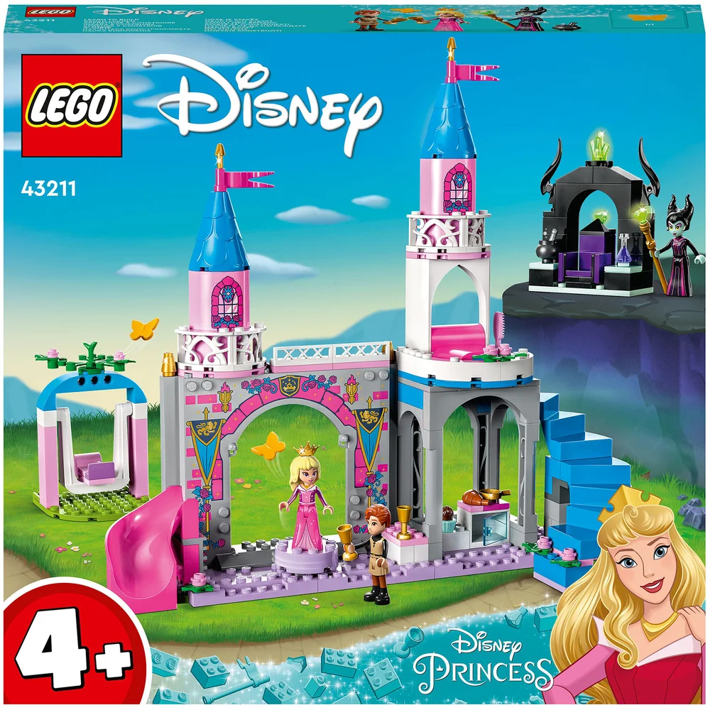 LEGO Disney Princess:e Le Château d’Aurore, Jouet avec Figurine Belle au Bois Dormant(43211) Image 1