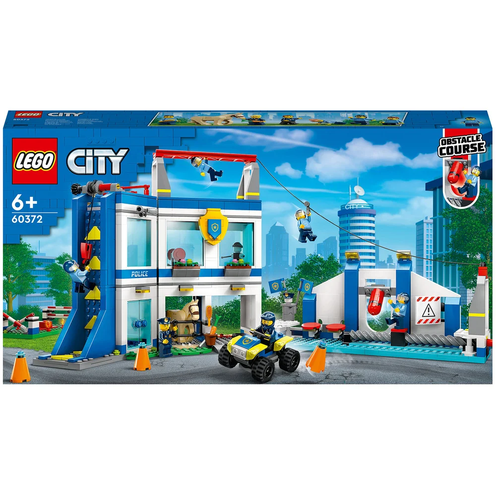 LEGO City: Le Centre d’Entraînement de la Police, avec Figurine de Cheval, Jouet Voiture(60372) Image 1