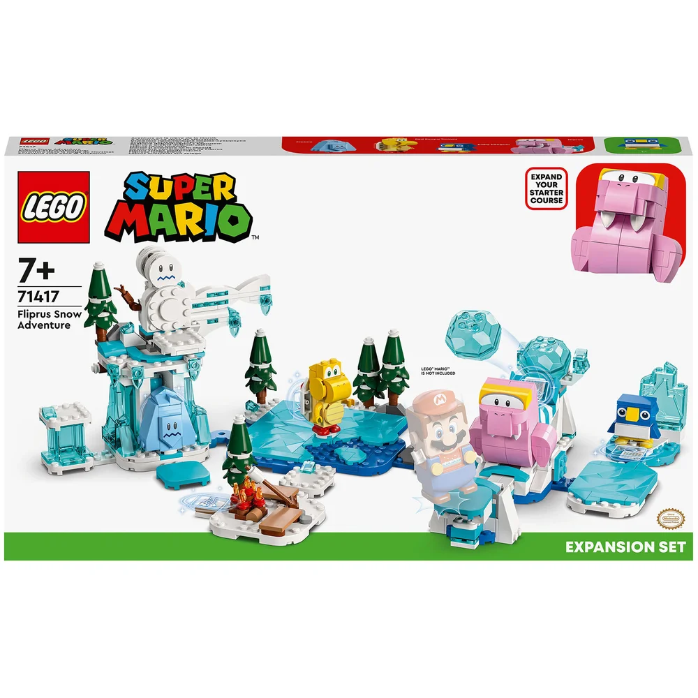 LEGO Super Mario Ensemble d’Extension L'Aventure dans la Neige de Morsinet, Jouet(71417) Image 1