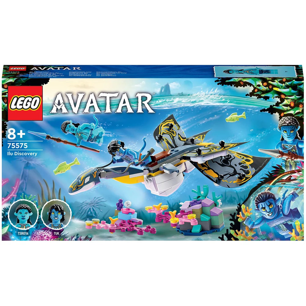 LEGO Avatar La Découverte de l’Ilu, Jouet, avec Minifigurines, La Voie de l'Eau(75575) Image 1
