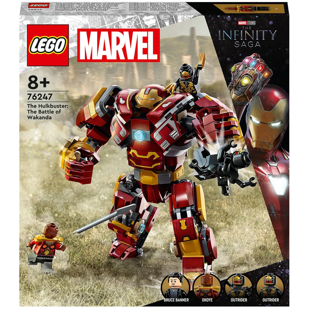 LEGO Marvel Hulkbuster : La Bataille du Wakanda, Jouet avec Figurine Hulk, Avengers(76247) Image 1