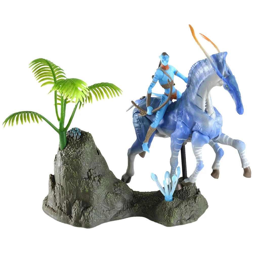 McFarlane Disney Avatar World Of Pandora Tsu'tey & Direhorse Action Figure Image 1