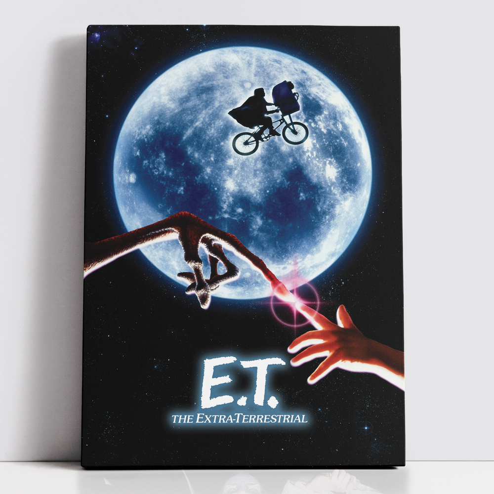 Decorsome x E.T. the Extra-Terrestrial Classic Poster Toile rectangulaire - 12x18 inch Image 1