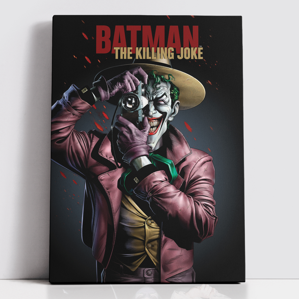Decorsome x Batman The Killing Joke Toile rectangulaire - 12x18 inch Image 1